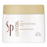 Възстановяваща маска за суха и увредена коса - Wella SP LuxeOil Keratin Restore Mask 400 мл