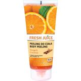 Пилинг за тяло с екстракти от портокал и канела Fresh Juice, 200мл