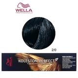 Перманентна крем боя - Wella Professionals Koleston Perfect ME+ Pure Naturals, нюанс 2/0 черно