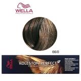 Перманентна крем боя - Wella Professionals Koleston Perfect ME+ Pure Naturals, нюанс 66/0 интензивно тъмно русо