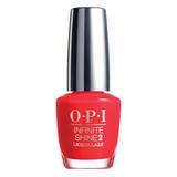 Лак за нокти - OPI Infinite Shine Lacquer, Unrepentantly Red, 15мл