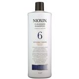 Шампоан за нормална до груба и тънка коса - Nioxin System 6 Cleanser Shampoo 1000 мл