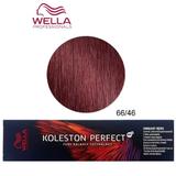 Перманентна крем боя - Wella Professionals Koleston Perfect ME+ Vibrant Reds, нюанс 66/46 интензивно тъмно русо виолетово червено