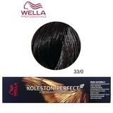 Перманентна крем боя - Wella Professionals Koleston Perfect ME+ Pure Naturals, нюанс 33/0 интензивно тъмно кестеняво