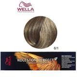 Перманентна крем боя - Wella Professionals Koleston Perfect ME+ Rich Naturals, нюанс 6/1 тъмно пепелно русо