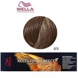 Перманентна крем боя - Wella Professionals Koleston Perfect ME+ Rich Naturals, нюанс 6/3 тъмно златисто русо