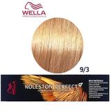 Перманентна крем боя - Wella Professionals Koleston Perfect ME+ Rich Naturals, нюанс 9/3 светло златисто русо