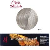 Перманентна крем боя - Wella Professionals Koleston Perfect ME+ Rich Naturals, нюанс 9/81 светло русо перлено пепелно
