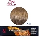 Перманентна крем боя - Wella Professionals Koleston Perfect ME+ Rich Naturals, нюанс 7/31 средно русо пепелно златисто