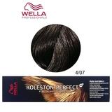 Перманентна крем боя - Wella Professionals Koleston Perfect ME+ Pure Naturals, нюанс 4/07 естествено средно кестеняво