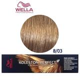 Перманентна крем боя - Wella Professionals Koleston Perfect ME+ Pure Naturals, нюанс 8/03 светло русо естествено златисто