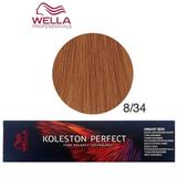 Перманентна крем боя  - Wella Professionals Koleston Perfect Vibrant Reds, нюанс 8/34 Златисто светло русо 