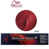 Перманентна крем боя - Wella Professionals Koleston Perfect ME+ Vibrant Reds, нюанс 6/45 интензивно тъмно русо червен махагон