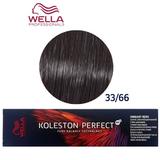 Перманентна крем боя - Wella Professionals Koleston Perfect ME+ Vibrant Reds, нюанс 33/66 интензивно тъмно кестеняво интензивно виолетово