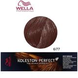 Перманентна крем боя - Wella Professionals Koleston Perfect ME+ Deep Browns, нюанс 6/77 тъмно русо интензивно кестеняво