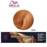 Перманентна крем боя  - Wella Professionals Koleston Perfect Pure Naturals, нюанс 8/04 Светло Русо Естествено червено