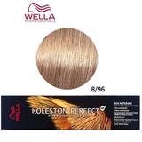 Перманентна крем боя - Wella Professionals Koleston Perfect ME+ Rich Naturals, нюанс 8/96 светло русо перлено виолетово