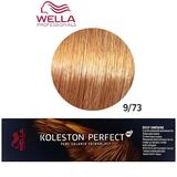Перманентна крем боя - Wella Professionals Koleston Perfect ME+ Deep Browns, нюанс 9/73 ярко русо златисто кафяво