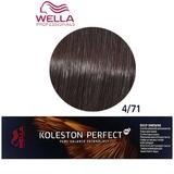 Перманентна крем боя - Wella Professionals Koleston Perfect ME+ Deep Browns, нюанс 4/71 средно кестеняво пепелно кафяво