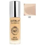 Фон дьо тен за устойчив трансфер с SPF 15 Impala 24/7, нюанс 02 Sand Beige, 30мл