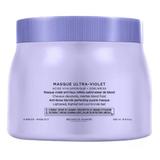 Виолетова маска за неутрализиране на жълти тонове - Kerastase Blond Absolu Masque Ultra-Violet Anti-Brass Blonde Perfecting Purple Masque, 500мл