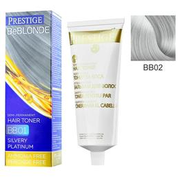 eerlijk optioneel Caius Полуперманентна боя за коса Rosa Impex Prestige VIP's BeBlonde Hair Toner,  нюанс BB02 Silver Effect, 100мл - Esteto.bg