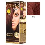 Перманентна боя за коса Rosa Impex Color Time, нюанс 65 Fire Red