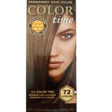 Перманентна боя за коса Rosa Impex Color Time, нюанс 72 Cappuccino