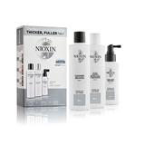 Комплект продукти против косопад за изтъняла естествена коса - Nioxin System 1, 300 мл+300 мл+100мл