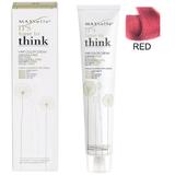 Полу-перманентна боя с арганово масло - Maxxelle Think Hair Color Cream Ammonia-Free, нюанс Intensifier Red