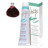 Перманентен оцветяващ крем - Vitality's Linea Capillare Dye Cream, нюанс 6/6 Dark Auburn Blond, 100мл
