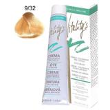 Перманентен оцветяващ крем - Vitality's Linea Capillare Dye Cream, нюанс 9/32 Honey Blond, 100мл