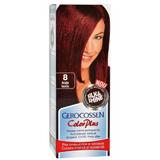 Боя за коса Silk&Shine Gerocossen Color Plus, нюанс 8 Тъмен махагон, 50 г