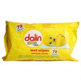  Меки мокри салфетки - Dalin Dalin Soft & Clean, 72 бр