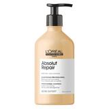 Възстановяващ шампоан за увредена коса - L'Oreal Professionnel Absolut Repair Gold Quinoa + Protein Shampoo, 500мл