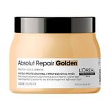 Възстановяваща маска за увредена коса - L'Oreal Professionnel Absolut Repair Gold Quinoa + Protein Resurfacing Golden Masque, 500мл