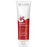 2в1 Шампоан и Балсам - Revlon Professional 45 Days Total Color Care Brave Reds 275 мл