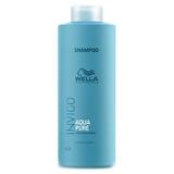 Себорегулиращ шампоан за мазна коса - Wella Professionals Invigo Aqua Pure Purifying Shampoo, 1000мл