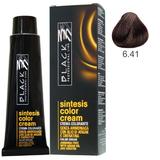 Полу-перманентна боя Black Professional Line Sintesis Color Cream Ammonia Free, нюанс 6.41 Wood, 100мл