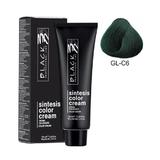 Перманентна крем боя - Black Professional Line Sintesis Color Cream Glam Colors, нюанс GL-C6 Ivy Green, 100мл