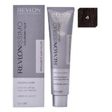 Перманентна боя - Revlon Professional Revlonissimo Colorsmetique Permanent Hair Color, нюанс 4 Medium Brown, 60мл
