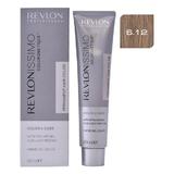 Перманентна боя - Revlon Professional Revlonissimo Colorsmetique Permanent Hair Color, нюанс 6.12 Dark Pearly Blonde, 60мл