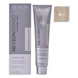 Перманентна боя - Revlon Professional Revlonissimo Colorsmetique Permanent Hair Color, нюанс 9.1 Very Light Ash Blonde, 60мл