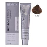 Перманентна боя - Revlon Professional Revlonissimo Colorsmetique High Coverage Permanent Hair Color, нюанс 7.13 Frosty Beige Blonde, 60 мл