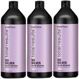 Пакет 3 x Шампоан за руса коса - Matrix Total Results So Silver Color Obsessed Shampoo 1000 мл