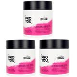 Опаковка от 3 x маска за боядисана коса - Revlon Professional Pro You The Keeper Цветна маска за грижа, 500 мл