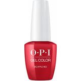 Полупостоянен лак за нокти - OPI Gel Color Big Apple Red™, 15 мл