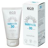  Органично плажно мляко за чувствителна кожа с малиново масло SPF 30 Eco Cosmetics, 75 мл