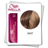 Полу-перманентна боя - Wella Professionals Color Touch Plus нюанс 66/07 тъмно русо интензивно натурално кестеняво