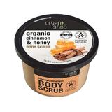  Скраб за тяло с мед и канела Honey Cinnamon Organic Shop, 250 мл